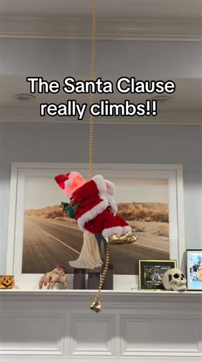 Your decorations won’t be the same after this. Meet the Climbing Santa — the moving Christmas decoration everyone’s obsessed with this year. He actually climbs your wall, window, or tree like he’s on a mission from the North Pole. Buy One, Get One 50% Off Free Shipping — limited stock before Christmas! | The Climbing Santa
