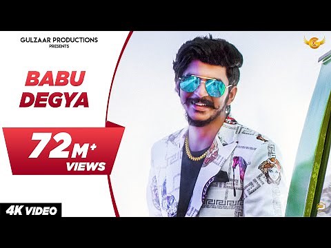 GULZAAR CHHANIWALA - BABU DEGYA ( Official Video ) | Haryanvi Song 2020