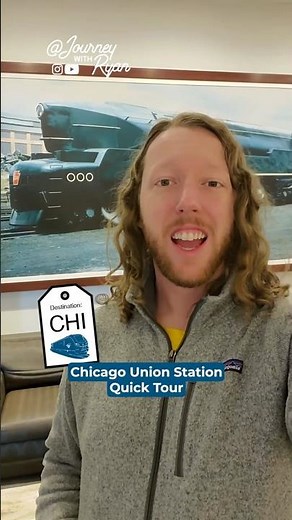 Chicago Union Station Quick Tour #unionstation #chicago #amtrak