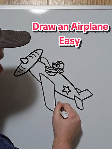 Easy Steps to Draw a Fun Airplane