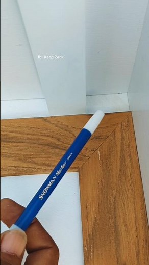 Precise way to measure wooden corners #woodworking #woodworker #carpentry #precisionwork