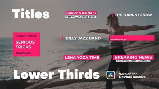 Titles & Lower Thirds | DaVinci Resolve
