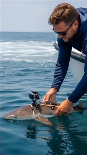 Shark POV Camera 🦈 | Deep Ocean Exploration From a Shark’s Back