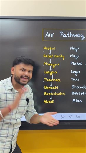 Air Passage Explained in Seconds! | Class 10 Life Processes | AU Magic