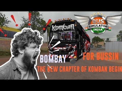 NEW KOMBAN BUS🐘 MOD FOR BUSSIN AND BUSSID|AND BOMBAY💣 LIVERY 😮|TEAM BUSSID GAMEING KANNADA 🟡🔴#bussid
