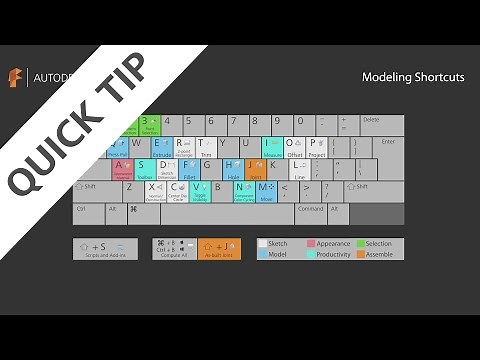 Autodesk Fusion 360 | QUICK TIP: Top 5 Fusion 360 Keyboard Shortcuts