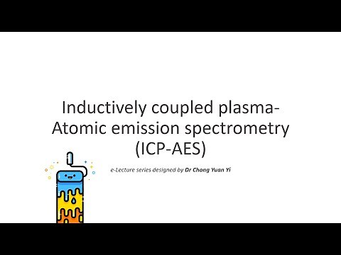 ICP-AES (Inductively coupled plasma-Atomic emission spectrometry): Part A: Introduction
