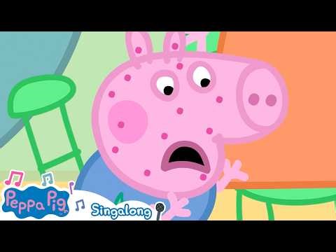 Sick Song 📕 Karaoke & Sing Along for Kids Songs 💞 Peppa Pig Songs