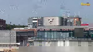 A few shots from today's inaugural 'commercial' voyage on Isle of Man Steam Packet Company to the Isle of Man Government's £80 million ferry terminal in Liverpool. Were you on board? What did you think of the new facility and do you think it is worth the money? | Energy FM Isle of Man