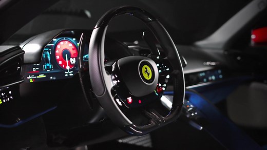 Ferrari 849 Testarossa Interior Design