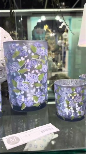 Bold, Blue Candle Holders