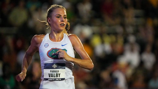 Florida Track and Field's and Olympian Parker Valby takes home prestigious SEC honor