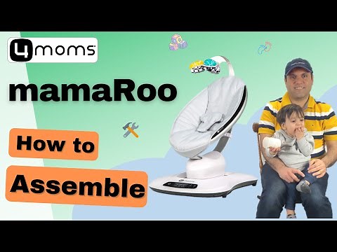 4moms mamaRoo Baby Swing: Assembly & Unboxing [Step by Step]