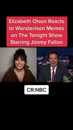 Elizabeth Olsen Reacts to WandaVision Memes | Jimmy Fallon Show