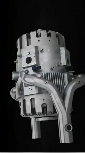 Inside the Opposed-Piston Engine | Engineering Marvel ⚙️ #shorts #reels