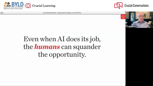 Most organisations are racing to build AI dashboards and insight engines. Far fewer are building the habit systems that turn those insights into everyday behaviour. The competitive question is no longer “Do we have data?” It’s “How quickly can our people turn new signals into new habits?” That’s where behavioural agility comes in, linking strategy and AI insights to the specific actions leaders and teams take, consistently, under pressure. Curious what this looks like in your industrial environm