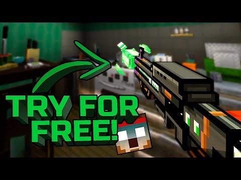 You can try this PG3D Weapons for FREE! Pixel Gun 3D