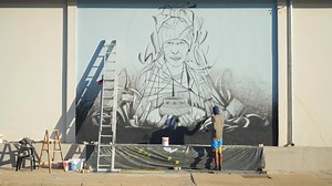 Celebrate your Culture with the Culture Collection! Meet Petrus AKA Jero, the second artist to bring your Culture quotes to life. You can spot his mural along David Hosea Meroro Road, John Meinert Printing in Windhoek. Let us know what you think, take pictures, and tag Nammilk Culture Collection. "My name is Petrus Amuthenu I was born in Swakopmund and grew up in northern Namibia in Uukwaludhi. In 2002 I had a chance encounter with the late artist Samuel Mbingilo at the Katutura Community Art Ce