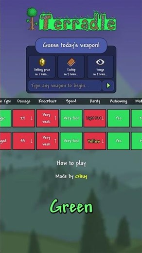Can This Terraria EXPERT Guess This Weapon? (Terradle #17)