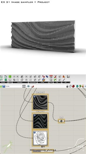 Grasshopper - EX 31 - Image sampler + Project #parametricdesign #grasshopper #architecture