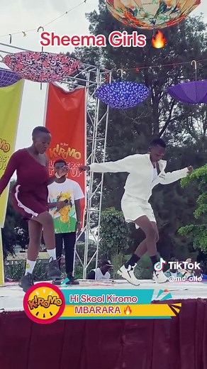 Sheema Girls in Mbarara Representing at Hi Skool Kiromo Finale