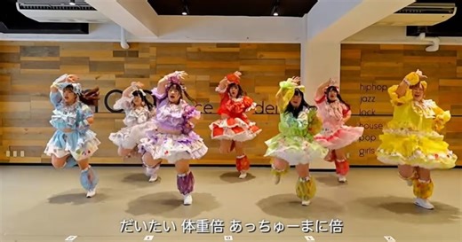 Japan’s plus-sized idol singer group releases new video about the joys of eating【Video】