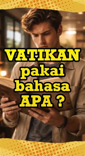 Vatikan Pakai Bahasa Apa Sih? 🤔🇻🇦 #FaktaKatolik