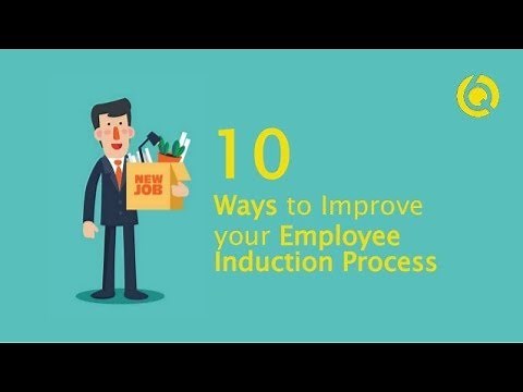 EMPLOYEE INDUCTION & ORIENTATION.Ways to Improve Your Employee Induction Process II Smart #Induction