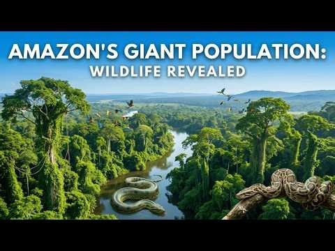 The Amazon River Basin: Hidden Mega Population & Wildlife Secrets