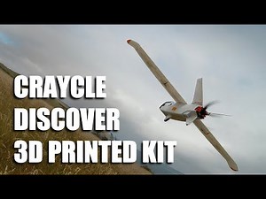 Craycle Discover 3D printed plane