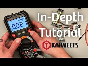 How to Use Kaiweets HT118A Digital Multimeter for Beginners (Full Tutorial & Review) ⚡️💡