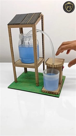 Mini Solar Water Pump कैसे बनाएं || How To Make Science Exhibition Working Model Idea #shorts​