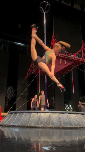 spinning into another dimension 🪐💫 Michael Jackson ONE by Cirque du Soleil 🤸 Natalie Rhae Book your tickets NOW! 🎪 cirk.me/4kSfNhI | Cirque du Soleil
