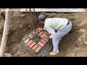 Brick Pillar Construction Knowledge Step By Step Construction In A Great Creative New Style