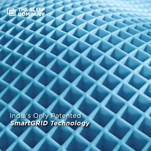 Listening to soothing music, eating sleep gummies, trying the latest yoga poses won't ensure you a good night sleep. What actually works is Science! Discover the Science of Peaceful Sleep with SmartGRID Mattress. ✅ Soft & Firm at the same time ✅ 2500 Air channels to keep you cool ✅ 100 Nights Trail ✅ 10 Years Warranty #TheSleepCompany #SmartGRID #ScienceOfPeacefulSleep | The Sleep Company