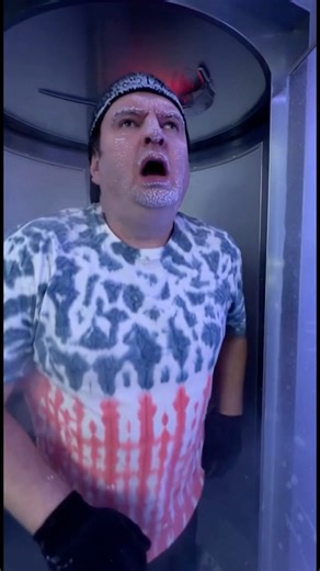 Got stuck in a cryogenic chamber.