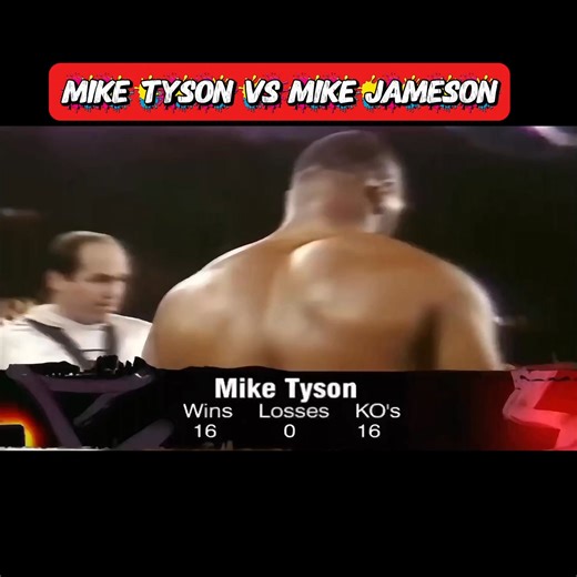Mike Tyson Vs Mike Jameson 1986 full match. #foryou #reelsvideo #boxing | Boxing USA