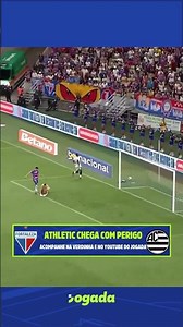 Athletic rattles the Tricolor defense with Max. Footage: SVM Narration: Liuê Góis/Verdinha FM