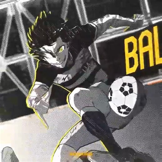 BACHIRA DRIBBLING🔥 / BLUE LOCK song: kyotano - Bandida #bluelock #bachira