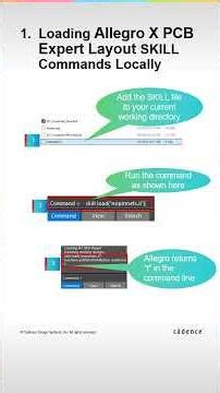 The Fastest Way to Test SKILL Scripts in Allegro X PCB Expert Layout #cadence #chipdesign #eda