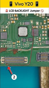 Vivo Y20 📱 LCD BACKLIGHT Jumper 🚫 Solution ✅🛠️📲