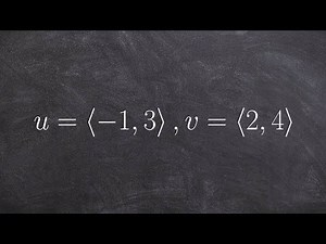 Learn how to add two vectors using the parallelogram method