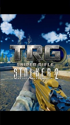 TRG - Sniper Rifle - Review STALKER 2 #stalker2 #gaming #shorts