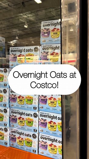 A fridge staple! 🥣 @MUSH Overnight Oats are always stocked in my fridge, and they’re on promo at all Costco stores nationwide through 3/30 - so you know I’m stocking up! Plus, they added Apple Cinnamon to the variety pack! 🍏✨Grab yours in Costco refrigerators on your next Costco run! #MUSHPartner