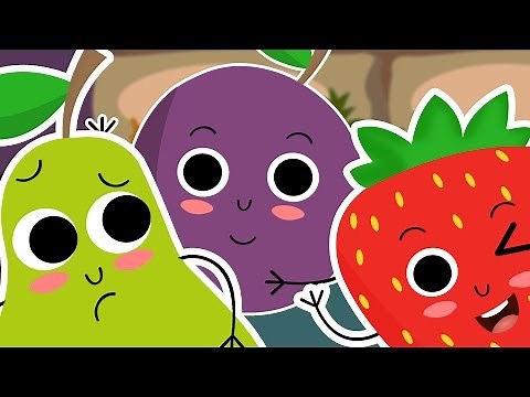 Ten In The Bed | Nursery Rhyme With Lyrics 🍌🍎🍓🍋 | 10 In The Bed Song | 10 In The Bed-Count Fruits