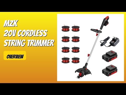 REVIEW (2025): MZK 20V Cordless String Trimmer. Features.