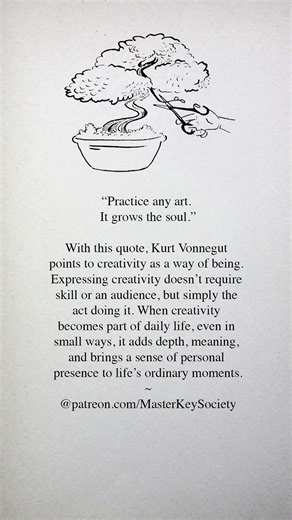 #93 Cookie - “Practice any art. It grows the soul.”