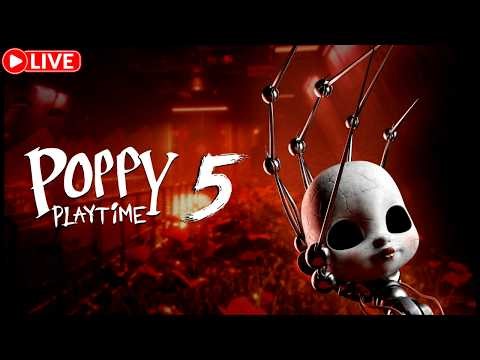 🔴POPPY PLAYTIME CHAPTER 5 IS HERE!🔴CHAPTER 5 MARATHON, NEW FORTNITE UPDATE AND HUGE ANOUCMENT!!