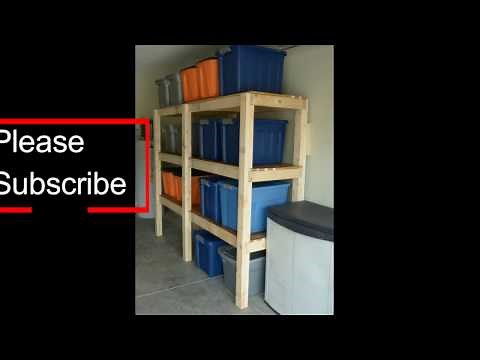 Building Garage Shelves