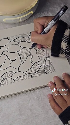 Aesthetic Drawing Ideas with Pencil - Abstract Patterns and Lines